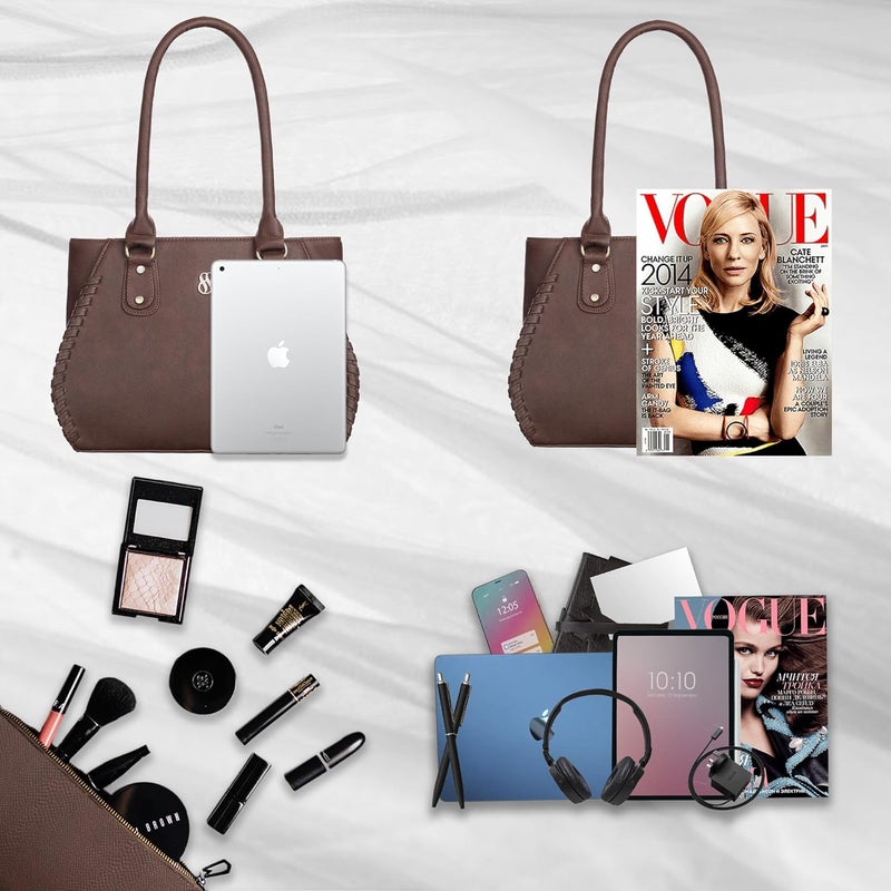 Fostelo Women's Buenos Satchel Tote Handbag for Women | Ladies Purse | Stylish Shoulder Bag | Gift For Women - Image 4