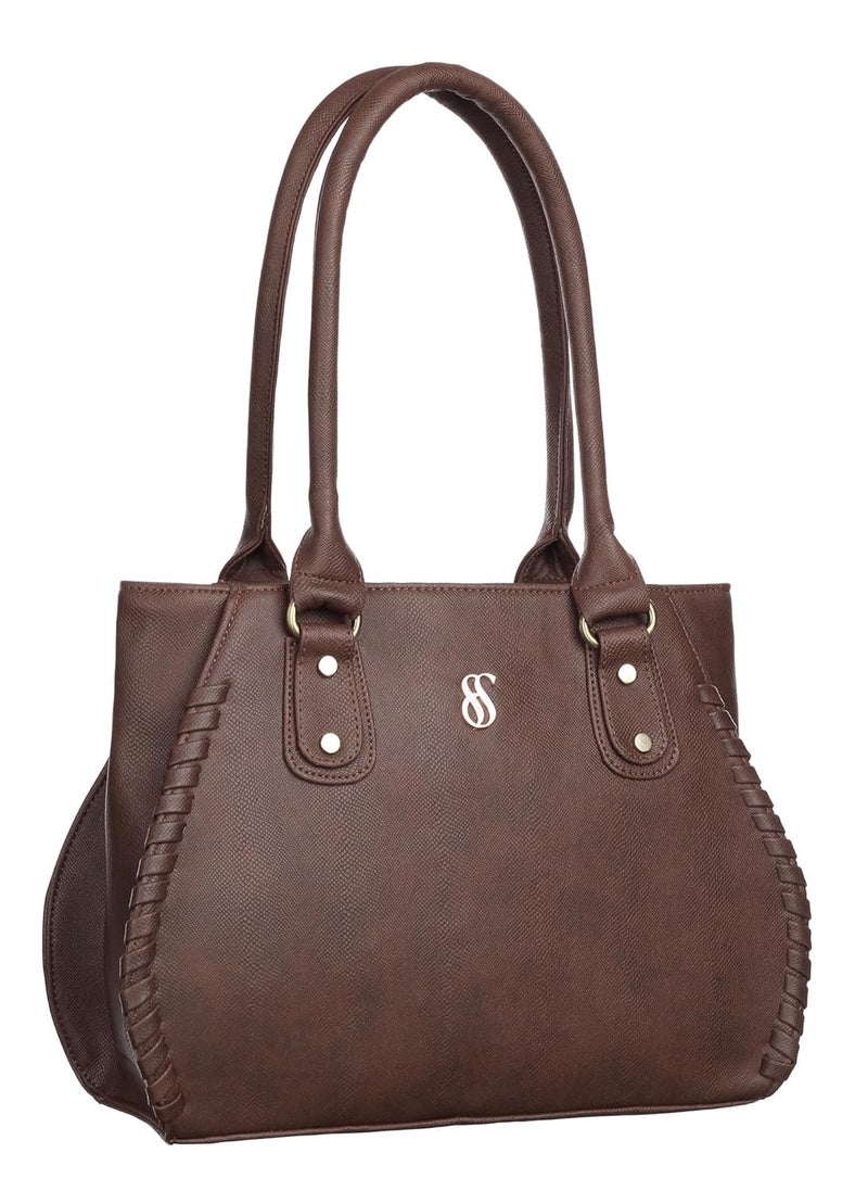 Fostelo Women's Buenos Satchel Tote Handbag for Women | Ladies Purse | Stylish Shoulder Bag | Gift For Women - Image 1