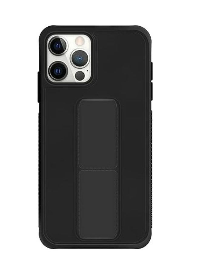 Generic - Stand Case with Magnet Kickstand Holder Hand Grip Magnetic Car Mount Anti Scratch Shockproof Cover Case for Apple iPhone 15 Pro Max - Image 1