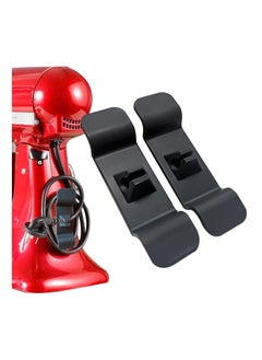 Y&D Cord Organizer Storage Tool, Home Appliance Winder for Kitchen Stand Mixers, Coffee Makers, Pressure Cookers and Air Fryers Black 2 Piece Set  - Image 1