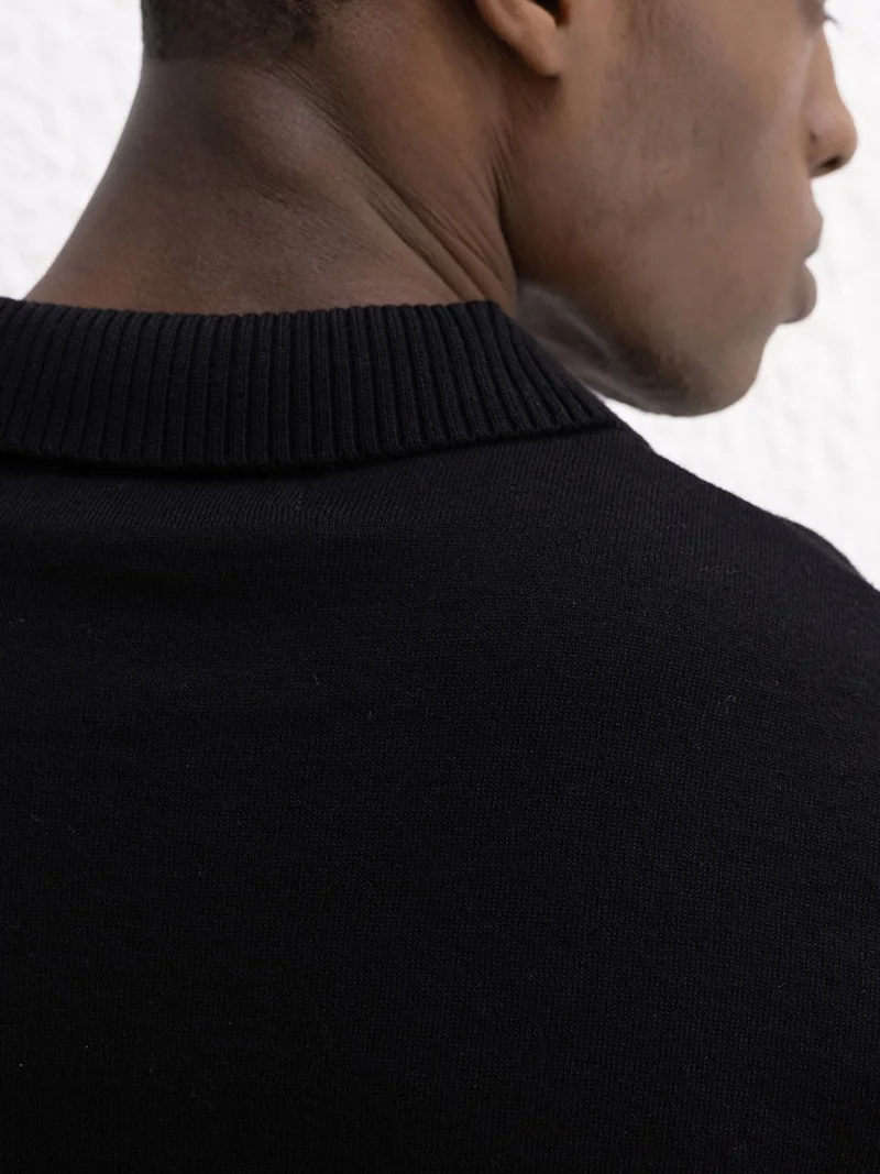 Giesto Black GIESTO Comfort Fit Polo Shirt for Men | Best Price UAE