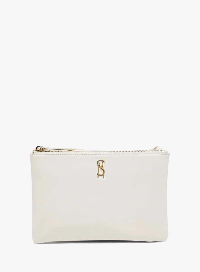 Steve Madden Textured Zip-Closure Crossbody Bag