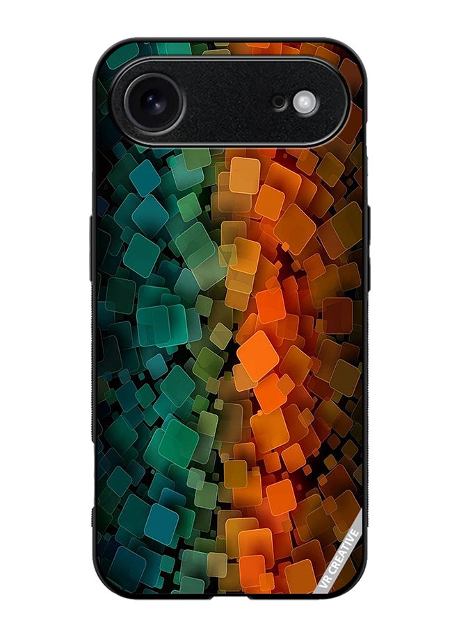 Protective Case Cover For Apple iPhone 17 Air Abstract Design Multicolour