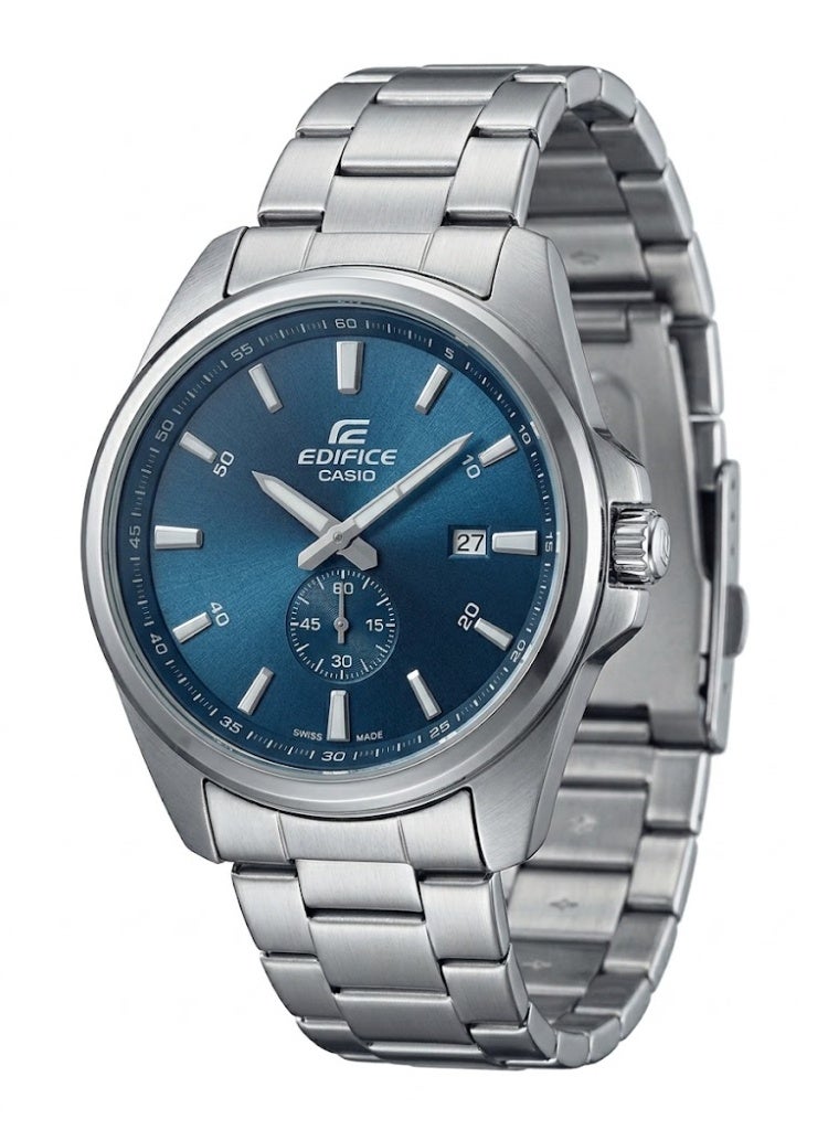 Casio Edifice Men's Chronograph Blue Dial Stainless Steel Watch - EFV-610D-2AV - Image 1