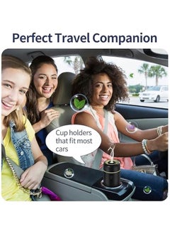 MOXO Car Aroma Humidifier  Wireless Essential Oil Diffuser Ultrasonic Diffuser with 7 Colors Lights 2 Mist Mode Quiet Operation for Baby Home Office Room Car Travel Black)  - Image 4