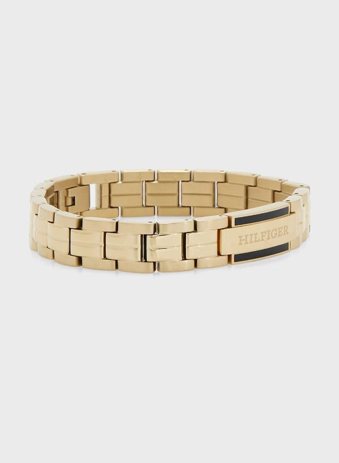 TOMMY HILFIGER Mens Link Bracelet In Yellow Gold - 2790601 - Image 1