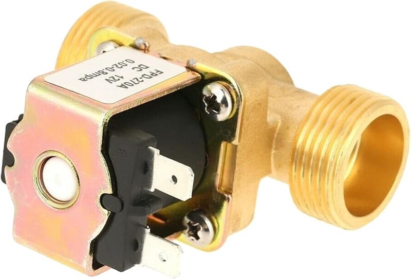 24V Brass Water Solenoid Valve Normally Closed Inlet For Solar Heaters Household Supply - Image 5