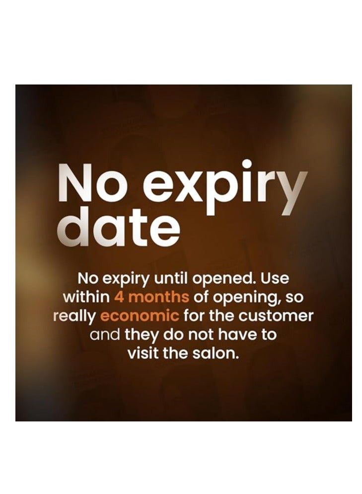 Keralock Permanent Hair Color - 150ml, No Premix Needed, Reusable for Up to 4 Months - All-in-One Dye with Conditioner & Brush (Golden Brown, 150ml) - Image 5