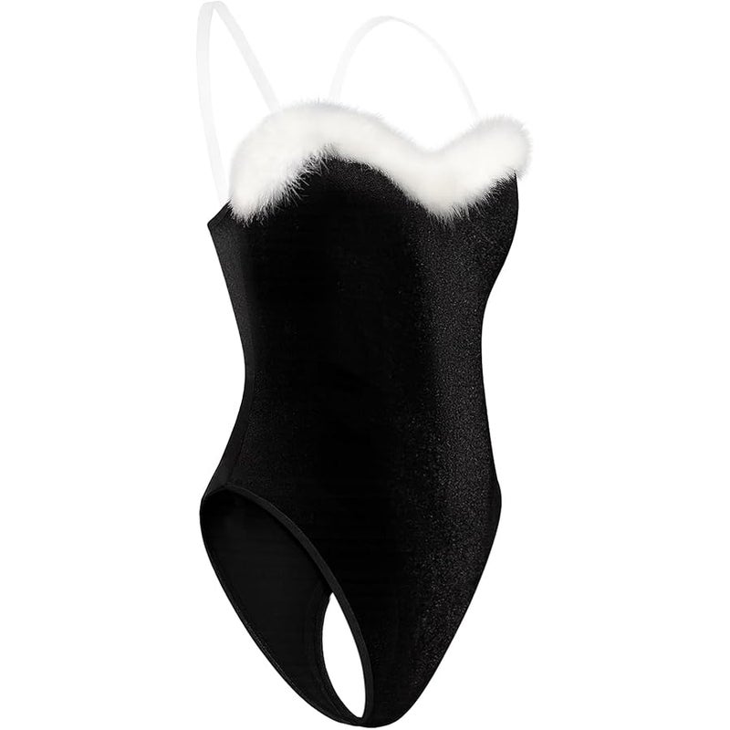 RSLOVE Lingerie Set for Women Sexy - 7 PCS Bunny Costume One Piece Teddy Bodysuit Stockings Set for  Cosplay - Image 3