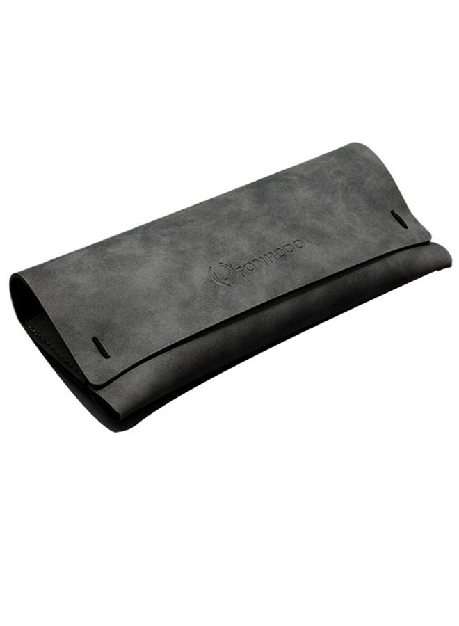 FONHCOO Sunglasses Case, Made Of Soft-Touch Lambskin Fabric, Featuring An Instagram-Worthy, High-End Design And Including Nose Pads. - Image 1