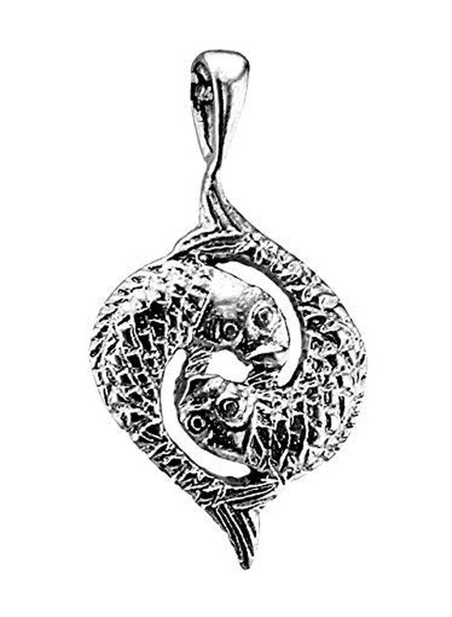 ELOISH Sterling Silver Pisces Zodiac Pendant - Image 1