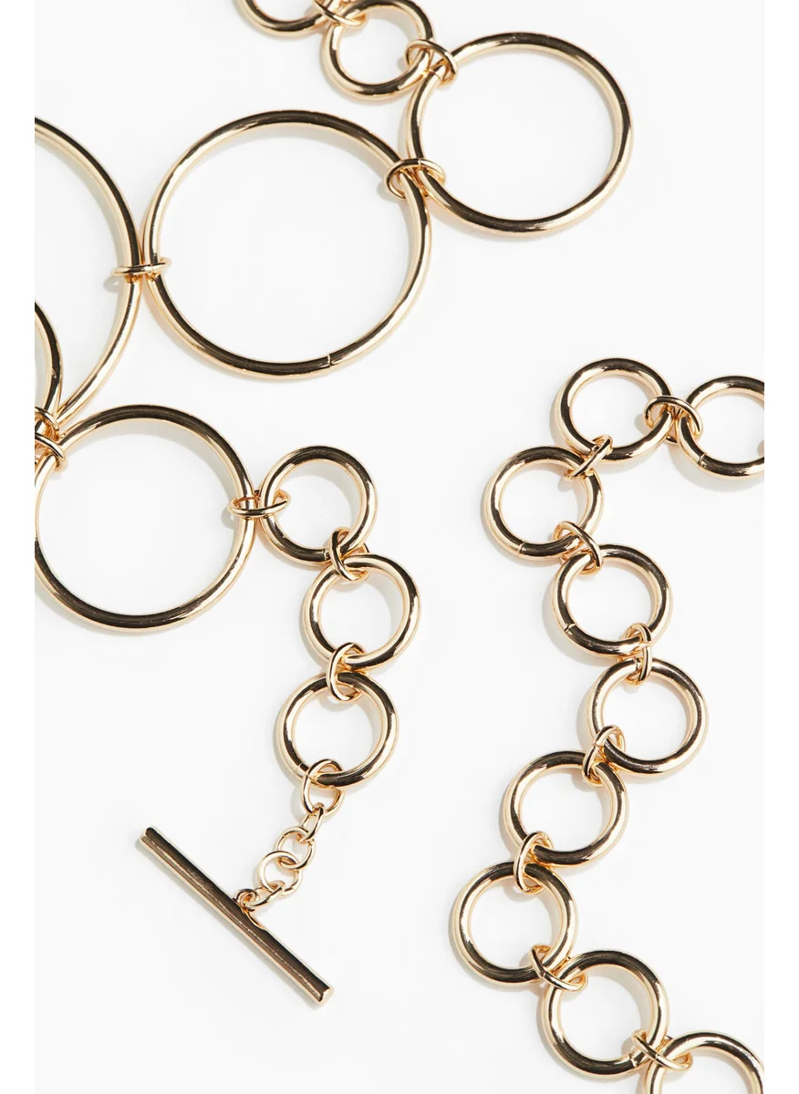 اتش اند ام Metal Chain Belt