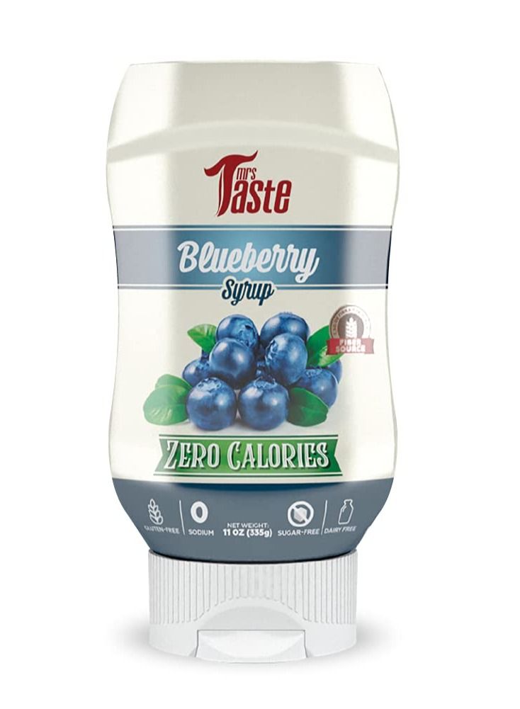 Mrs Taste Red Line Syrup 335g Blueberry - Image 1
