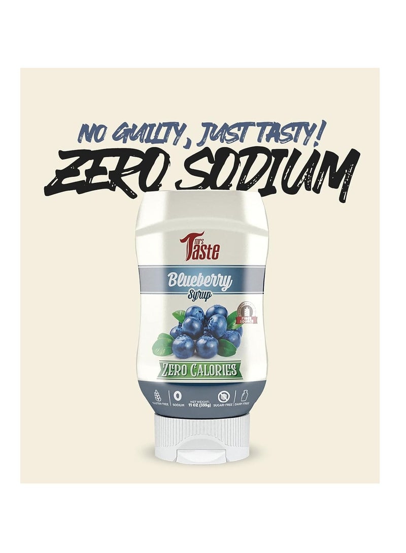 Mrs Taste Red Line Syrup 335g Blueberry - Image 3