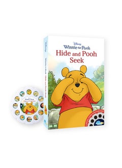 Moonlite Storybook Reels For Flashlight Projector Kids Toddler Disney'S Winnie The Pooh: Hide And Pooh Seek Single Reel Pack Story For 12 Months And Up  - Image 1