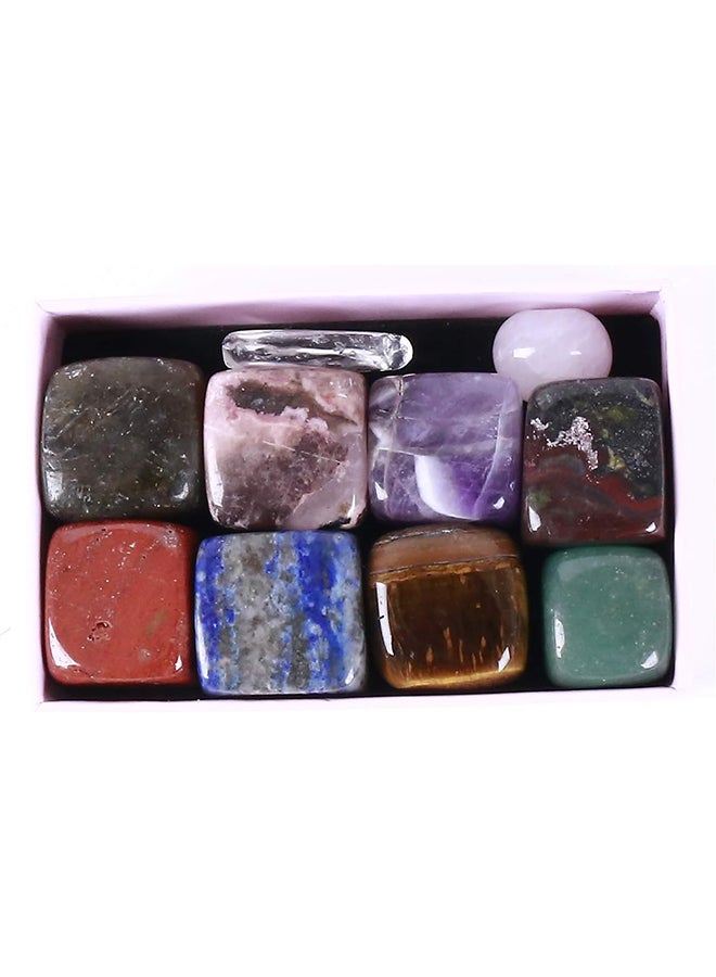 Yilinorna Natural Crystal Crushed Stone Mineral Standard Collection Teaching Specimen Fish Tank Garden Decoration Energy Stone Gift Box