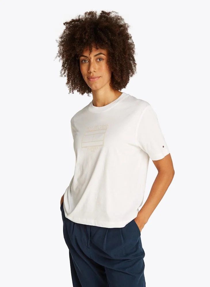 TOMMY HILFIGER Logo Crew Neck T-Shirt