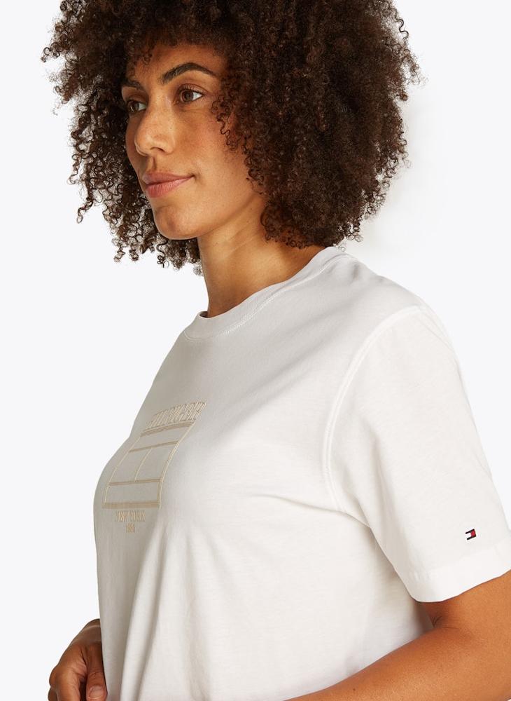 TOMMY HILFIGER - Logo Crew Neck T-Shirt - Image 1