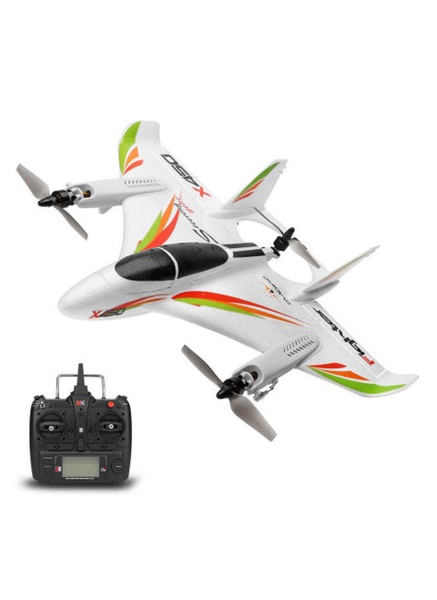 WLtoys XK X450 RC Airplane RC Glider Fixed Wing Aircraft with 3 Models 2.4G 6CH 3D/6G RC Helicopters Vertical Takeoff RTF 48.5*13*48.5cm