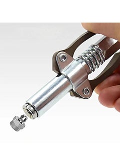 EPITECH MART EPITECH MART Grease Gun Coupler Quick Lock and Release Coupler with 12inch Flexible Pipe Oil Nozzles  - Image 4
