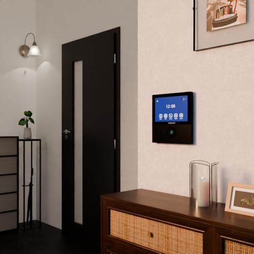 ONETOUCH BIS Certified Full HD Video Door Phone with 2-Channel DVR, SD Card Slot, Smart Lock & Sensor Integration, Voice Changer, AHD Camera Support, Smart Home Security, Black - Image 3