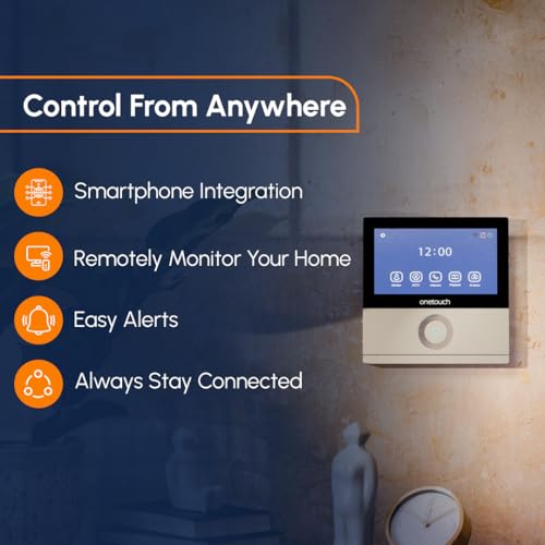ONETOUCH BIS Certified Full HD Video Door Phone with 2-Channel DVR, SD Card Slot, Smart Lock & Sensor Integration, Voice Changer, AHD Camera Support, Smart Home Security, Black - Image 5
