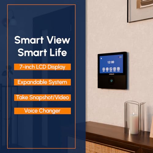 ONETOUCH BIS Certified Full HD Video Door Phone with 2-Channel DVR, SD Card Slot, Smart Lock & Sensor Integration, Voice Changer, AHD Camera Support, Smart Home Security, Black - Image 4