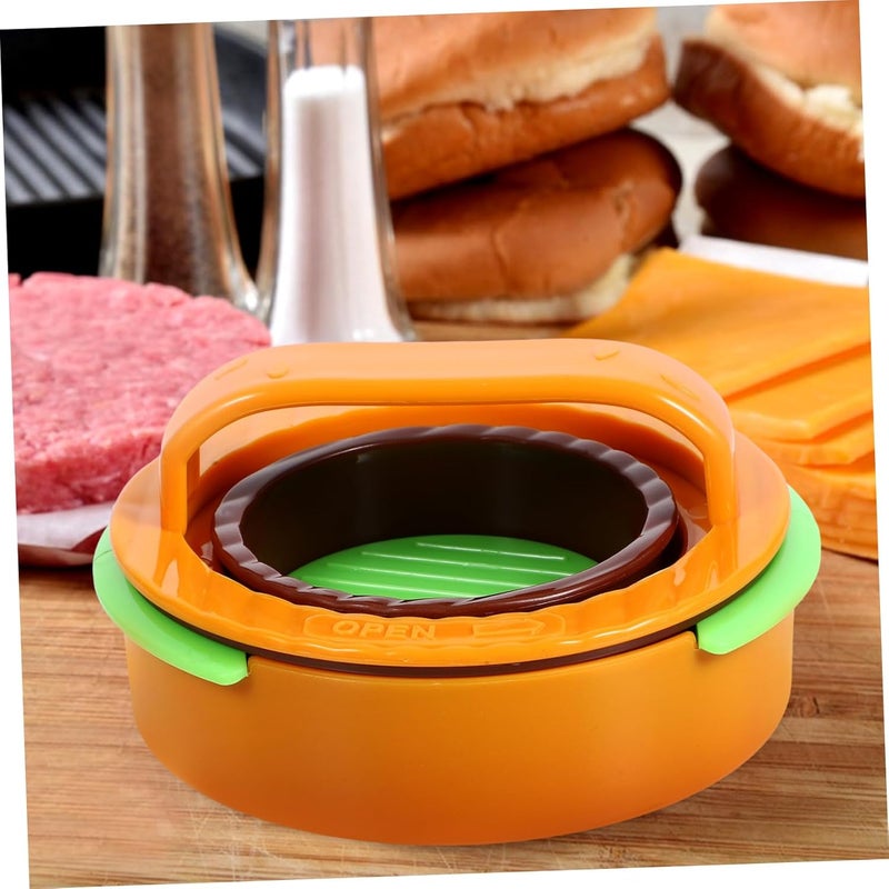 Cabilock Meat Patty Press Tool Burger Maker Mold for Easy Homemade Patties for Bbqs Parties and Family Gatherings and Reusable - Image 3