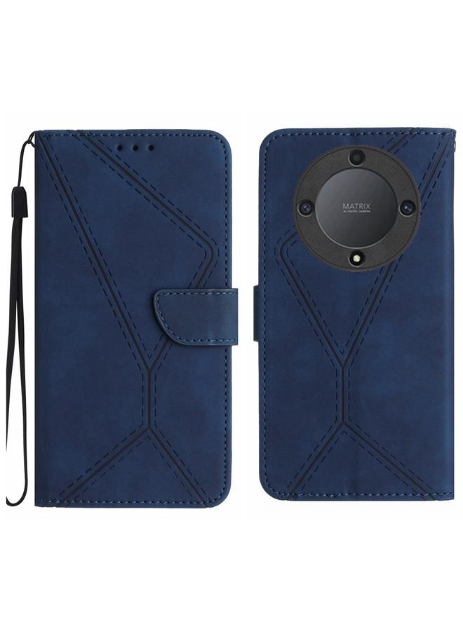 اس-توب جراب هاتف Honor X9a 5G /Magic5 Lite مصنوع من الجلد المنقوش - Image 1