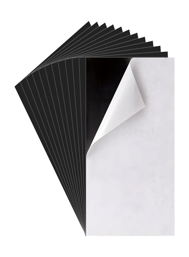 Yamsop 20 Pack Adhesive Magnetic Sheets 8 x 10 Inch Photo Magnets, Flexible Magnet Sheets with Adhesive Backing for Crafts, Photos, Pictures, Easy Peel and Stick, Cuttable Magnetic Sheets - Image 1