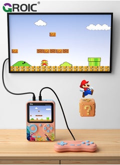 GROIC Handheld Game Player Video-Game 8 Bit Retro Mini Pocket Gameboy Handheld Game Console Built-in 500 Classic Games for Child Kids  - Image 5