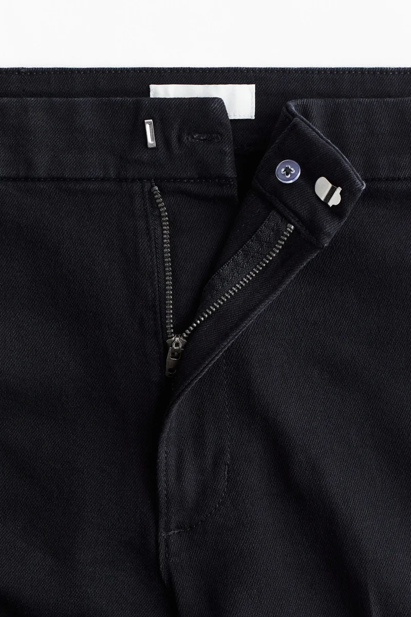 اتش اند ام جينز بقصة حافة واسعة وخصر عالي