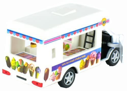 KinsFun Pullback Action Ice Cream Vending Truck - Image 4