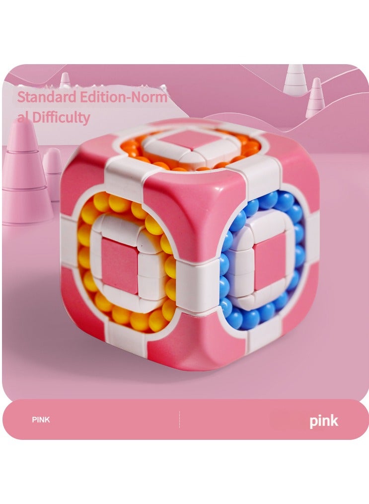 Three-order square magic beans cube children's educational toys decompression toys fingertip magic - Image 1