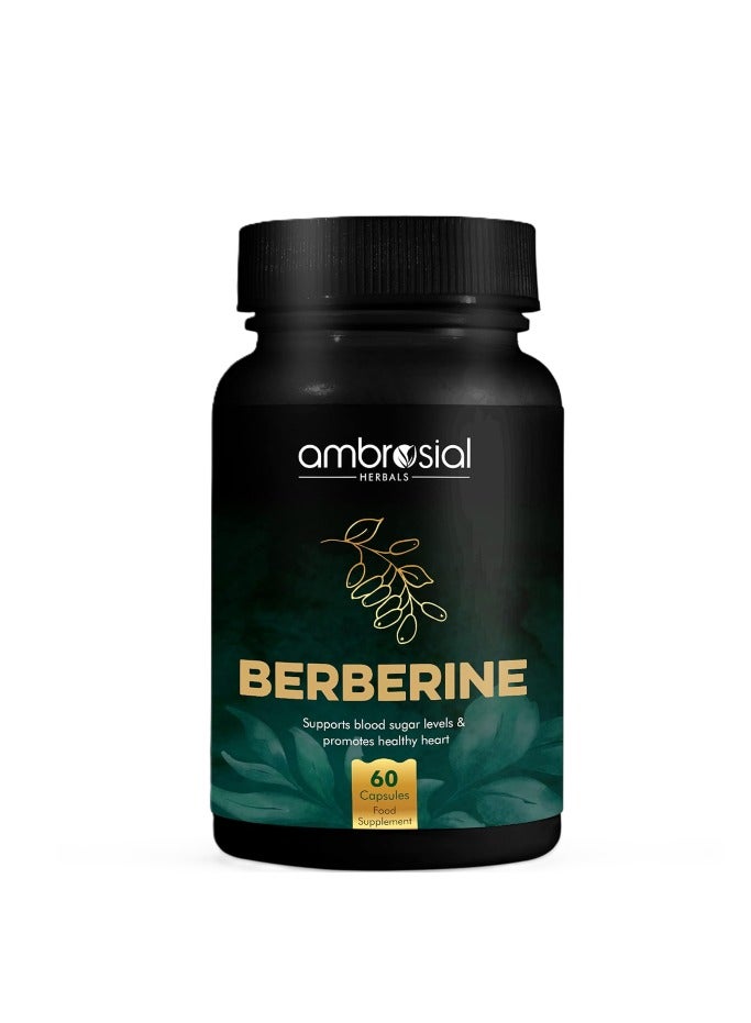 ambrosial Berberine 500 Mg 60 Pcs Support Blood Sugar Level
