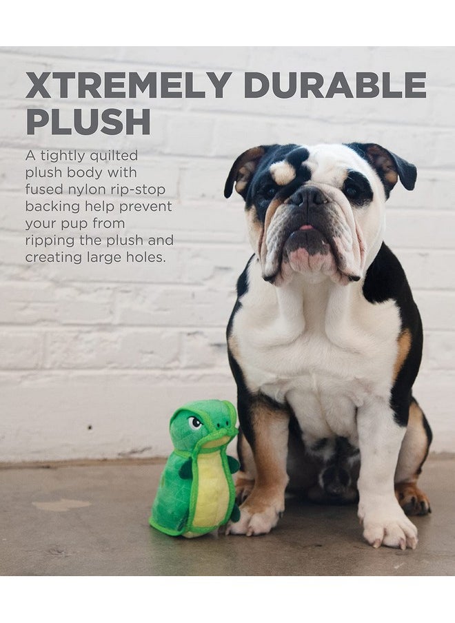 outward hound Outward Hound Xtreme Seamz Dino Squeaky Plush Dog Toy - Reinforced Dense Stuffing Plush Toy  - Image 4