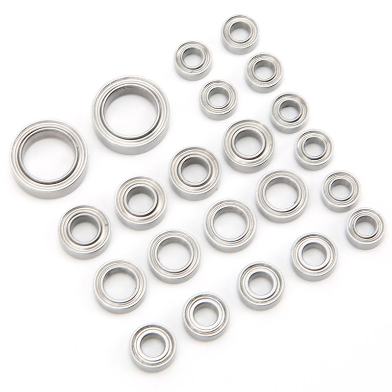 22Pcs RC Bearing Kit Stainless Steel 5 Different Sizes RC Car Bearings Upgrade Parts for Traxxas TRX4M 1/18 RC Crawler - Image 4
