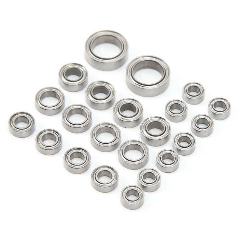 22Pcs RC Bearing Kit Stainless Steel 5 Different Sizes RC Car Bearings Upgrade Parts for Traxxas TRX4M 1/18 RC Crawler - Image 3
