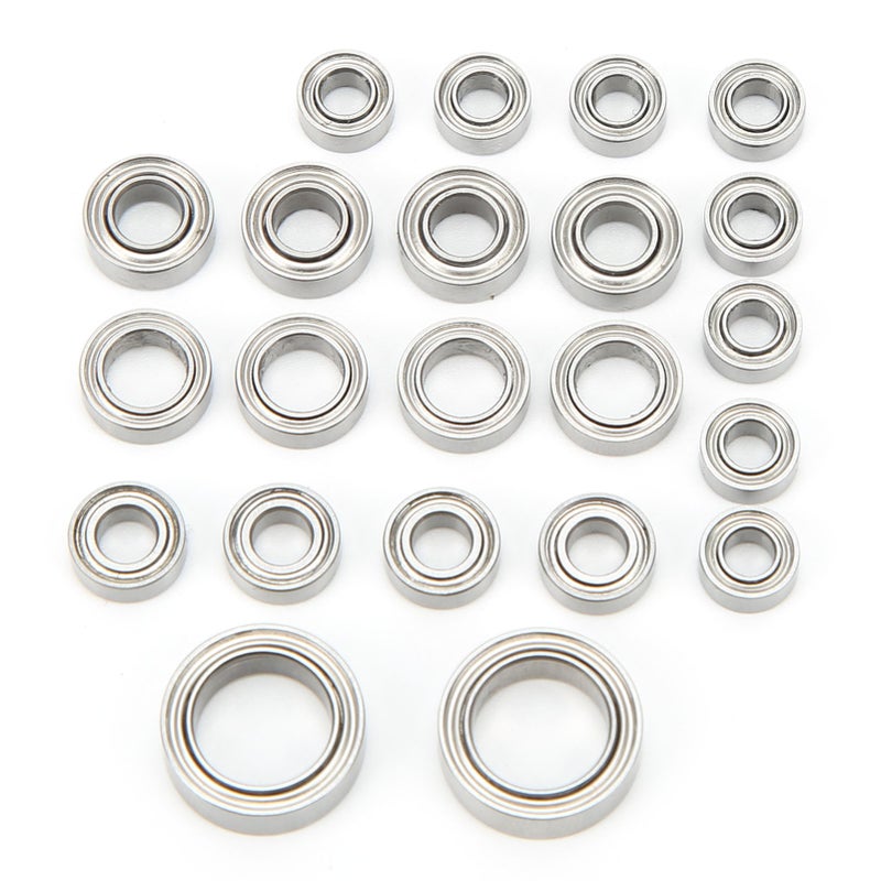 22Pcs RC Bearing Kit Stainless Steel 5 Different Sizes RC Car Bearings Upgrade Parts for Traxxas TRX4M 1/18 RC Crawler - Image 5