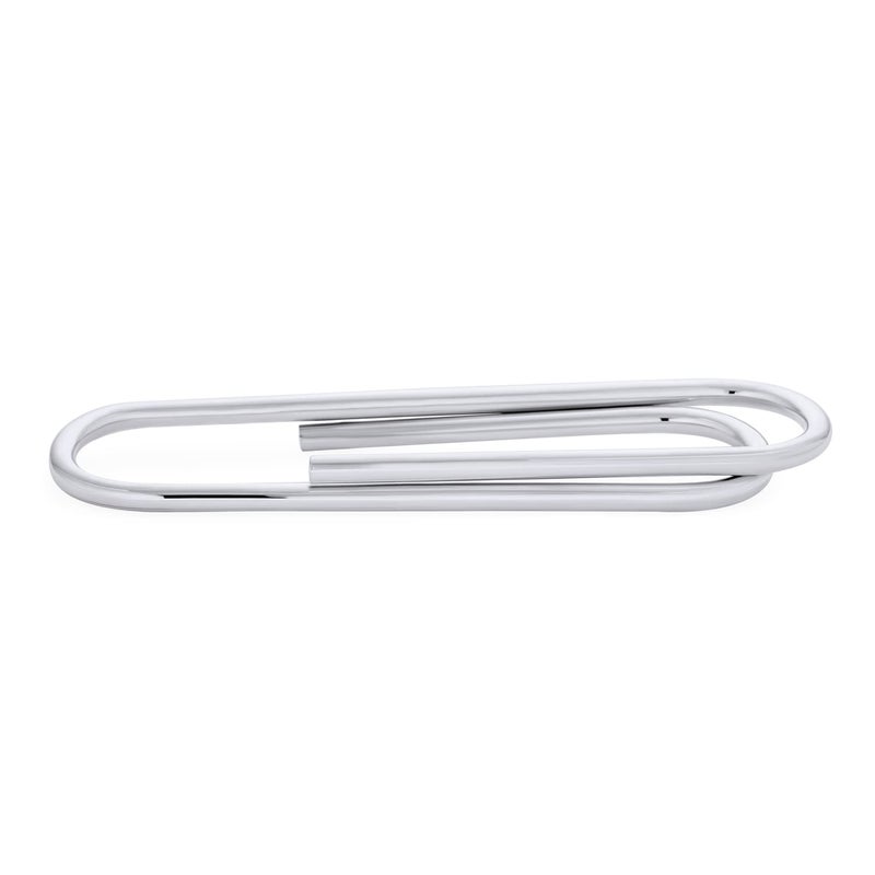 BLING JEWELRY Executive Gift Simple Large Strong .925 Sterling Silver Credit Card Holder Paper Clip Money Clip For Men Teens Polished Finish - Image 2