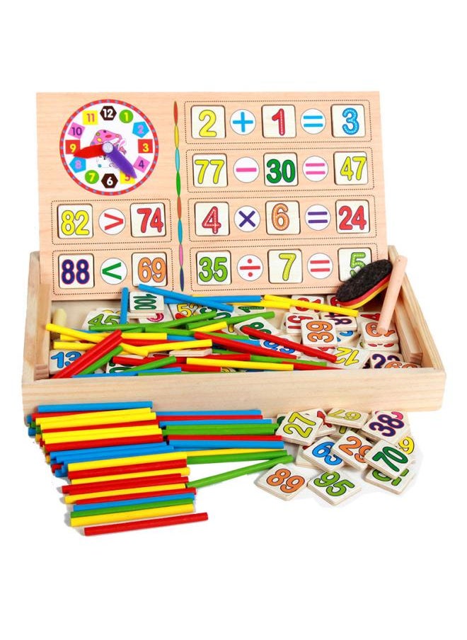 Wooden Children's Counting Stick Kindergarten Montessori Mathematics Teaching Aids Early Education Educational Toys New 