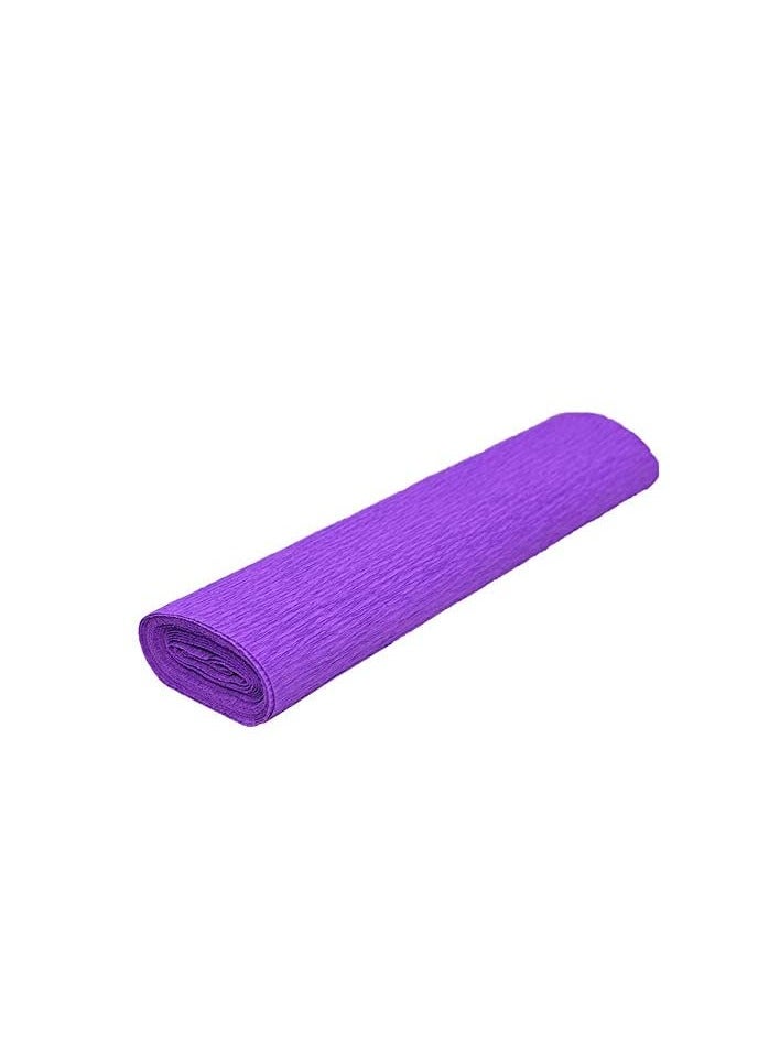 Terabyte CREPE PAPER 25CM X 2.5METER PURPLE - Image 1