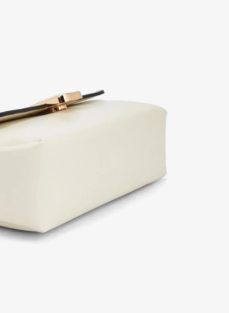 Paprika IVORY Smooth Pu Cross Body for Women | Best Price UAE
