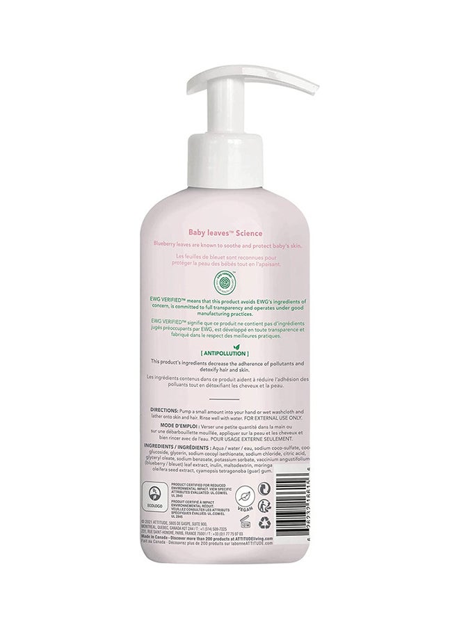 Attitude 2 In 1 Baby Leaves Shampoo And Body Wash, 473 ML  - Image 2