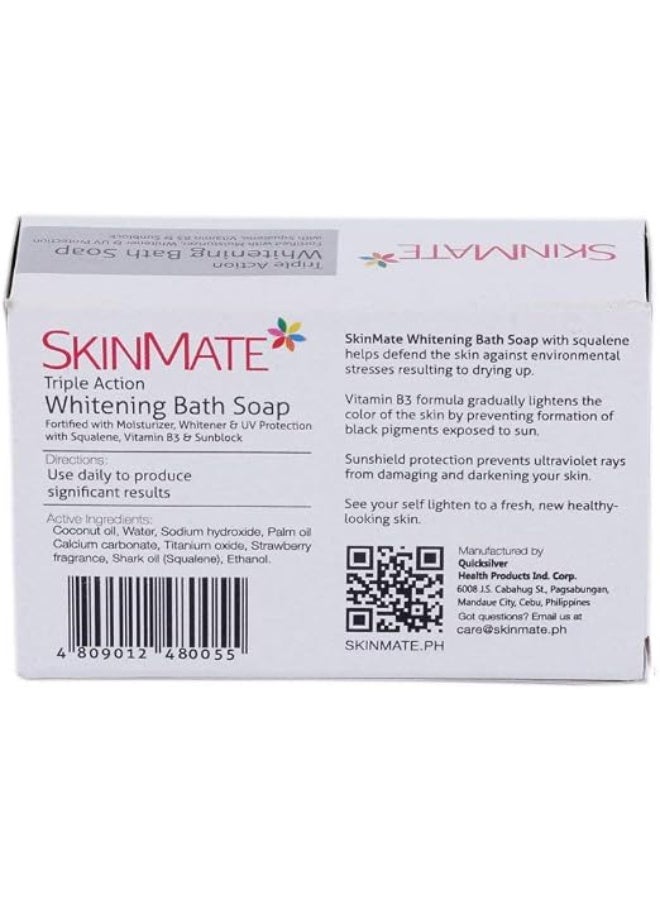Skinmate Triple Action Whitening Bath Soap 125gm (Pack of 2) - Image 2