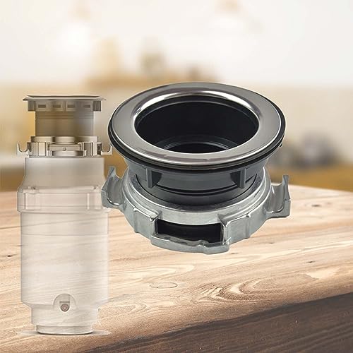 Anglepingping Garbage Disposal Mount Sink Flange Kit and Stopper for Waste King, Garbage Disposal Drain Assembly Kit, Rubber Flange and Drain Lock Nut for Waste King, Whirlaway Parts (114mm) Model : 1030 - Image 4