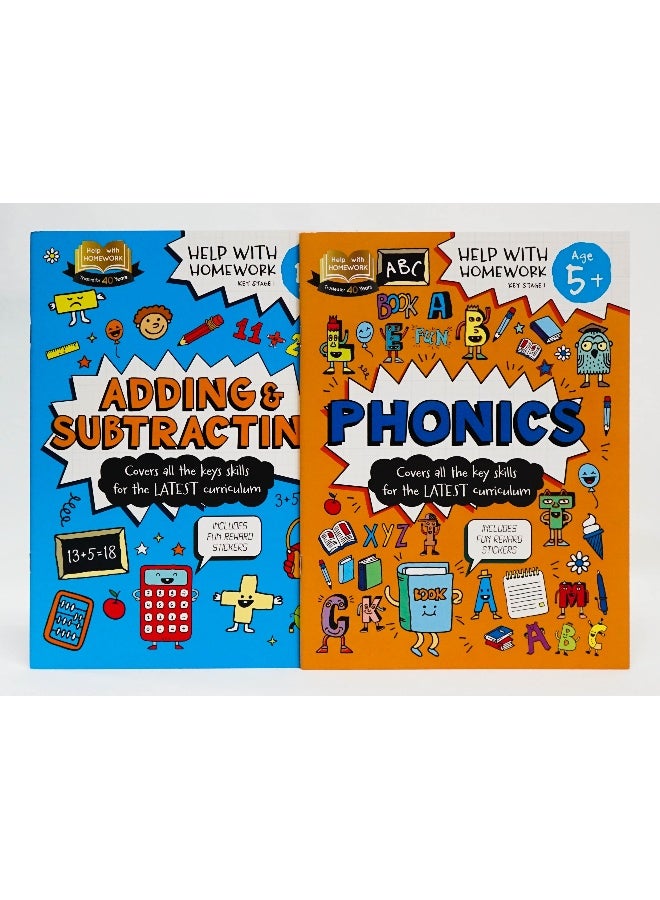 Help With Homework Pack Key Stage 1 Age 5+ (4 Book Set)  - Image 3