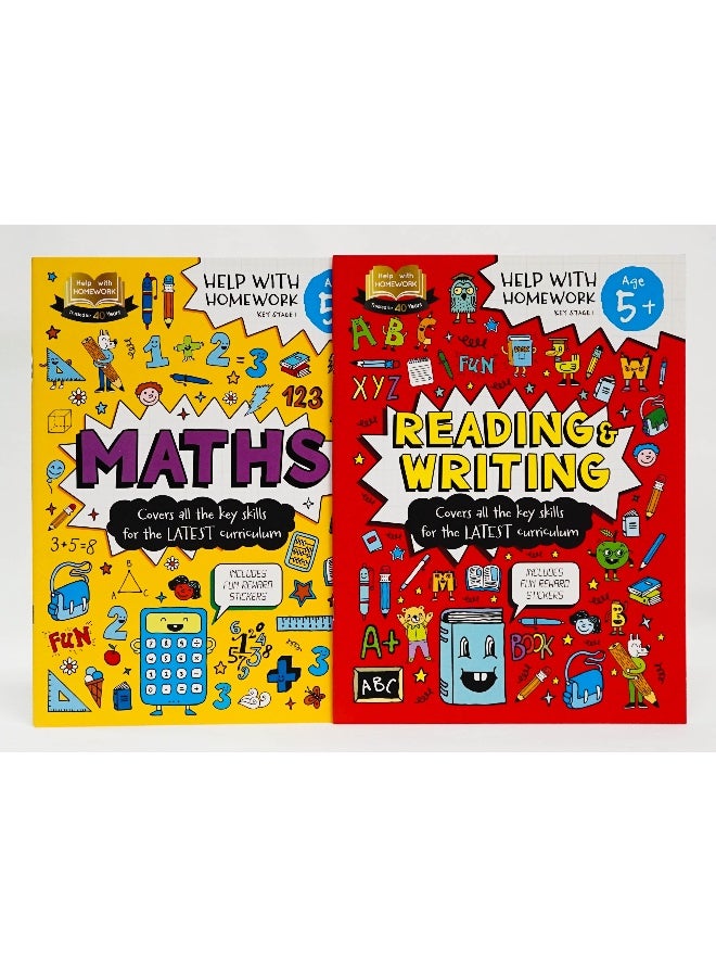 Help With Homework Pack Key Stage 1 Age 5+ (4 Book Set)  - Image 4