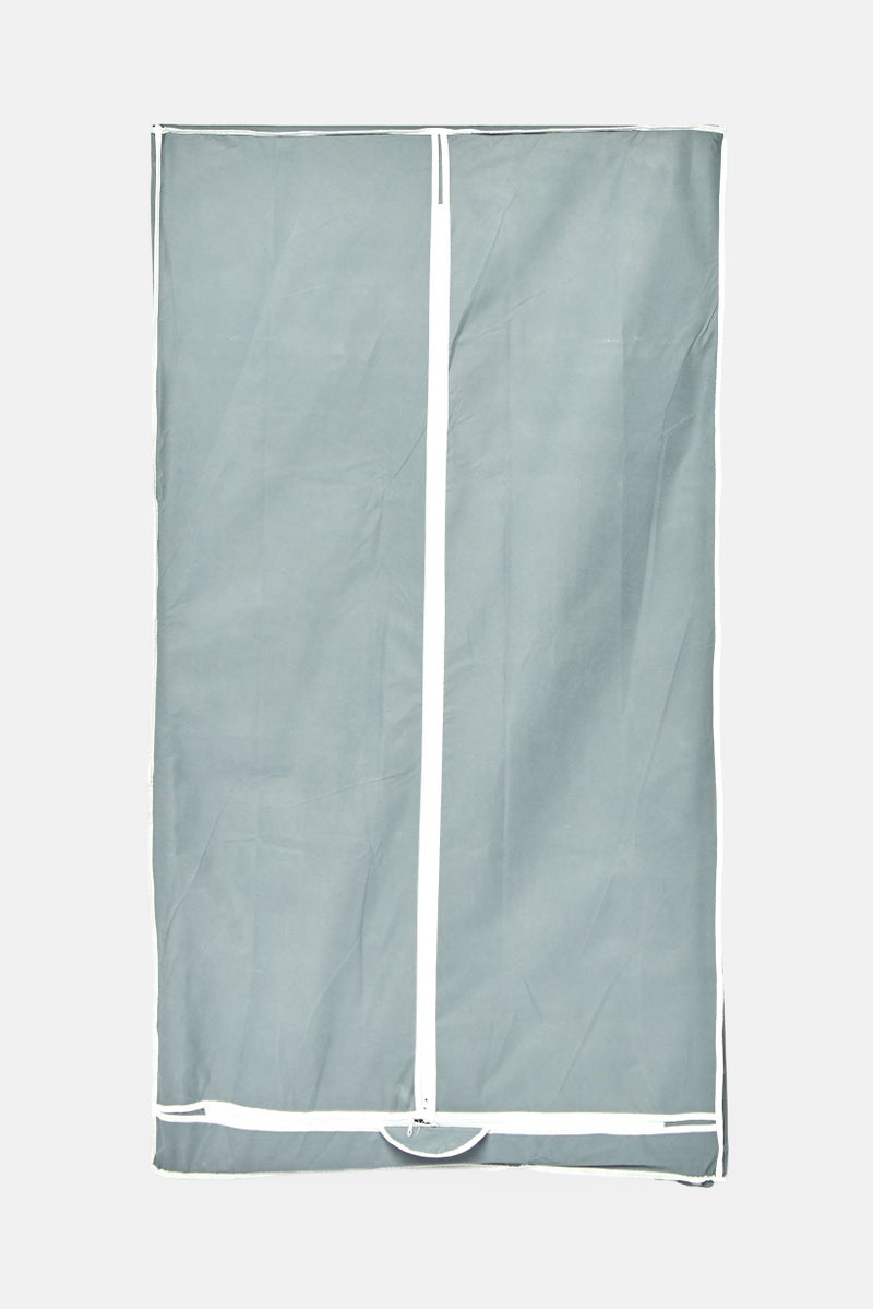 YOTO Covered Wardrobe, Grey  - Image 1