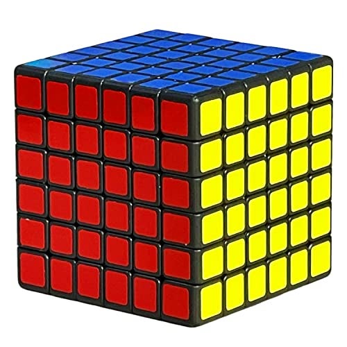 Shengshou 6x6x6 Cube Puzzle Toys Black - Image 1